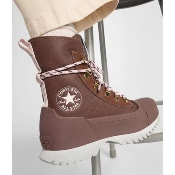 Converse Shoes - NEW Converse Chuck Taylor All Star Lugged TrekWom 11/Men’s9 Brown Leather